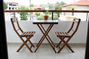 Balkón nebo terasa v ubytování Aphelion Holiday Apartments