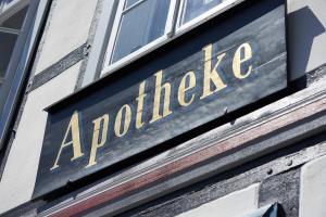 Certifikát, hodnocení, plakát nebo jiný dokument vystavený v ubytování Alte Apotheke