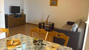 TV a/nebo společenská místnost v ubytování Apartments Krušvina
