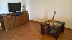 TV a/nebo společenská místnost v ubytování Apartments Krušvina + 37 fotografií