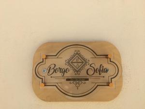 Certifikát, hodnocení, plakát nebo jiný dokument vystavený v ubytování Borgo Sofia Bed and Breakfast