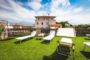 Zahrada ubytování Hotel Sonia