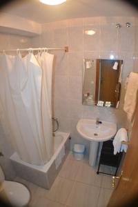 Łazienka w obiekcie Hostal Casa Maria