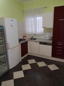 Kuchyň nebo kuchyňský kout v ubytování Villa Senka