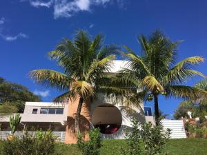 En have udenfor Pousada Recanto da Estação