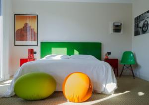 Postel nebo postele na pokoji v ubytování Boutique Hotel Trieste - Adults Only