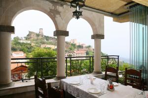 Gallery image of Hotel PANORAMA Kruje view on the castle and the old town in Krujë