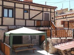 Balkon lub taras w obiekcie Las tercias de Curiel