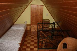 Ein Bett oder Betten in einem Zimmer der Unterkunft Zur alten Schmiede I (Rechts)
