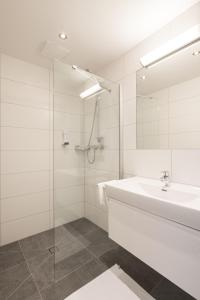 Łazienka w obiekcie Appartements Insieme