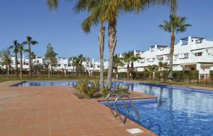 The swimming pool at or close to 2 bed apartment on Condado De Alhama with roof solarium N5