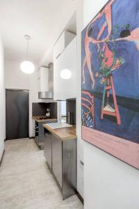 Kuchyň nebo kuchyňský kout v ubytování Independent apartment + 3 fotografie