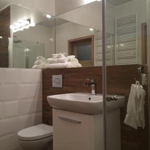 Salle de bains dans l'établissement Apartament SunSet