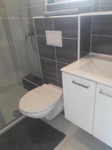 Koupelna v ubytování Apartments Villa Plava