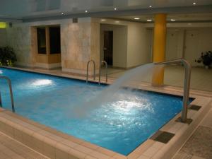 A piscina localizada em Hotel Plinkšių ou nos arredores