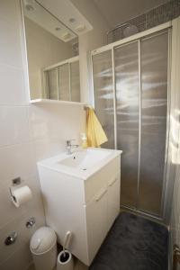 Koupelna v ubytování Apartments Dumencic Rab