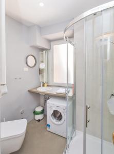Kúpeľňa v ubytovaní Apartment Dox + 12 fotografií