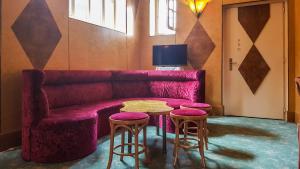 Ruang duduk di Hôtel les Berges