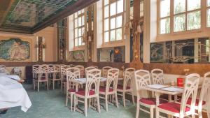 Restoran atau tempat lain untuk makan di Hôtel les Berges