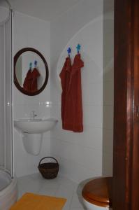 A bathroom at Apartmán Srdce Vltavy