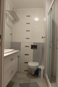 Kúpeľňa v ubytovaní Apartament Raz Dwa Trzy