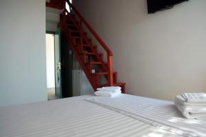 Voodi või voodid majutusasutuse Hotel Princi i Vogel toas