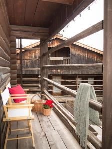 Balcó o terrassa a Albergo Diffuso Sauris in Sauris Di Sopra