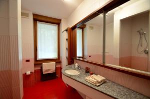 Koupelna v ubytování Villa Onorina