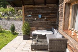 Posezení v ubytování Braito's Seaside Lodges und Suites
