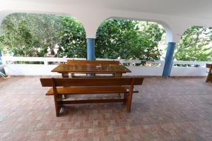 Balkón nebo terasa v ubytování Pool Apartments Knežević