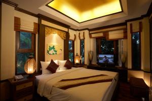 
Letto o letti in una camera di Salad Buri Resort-SHA Plus
