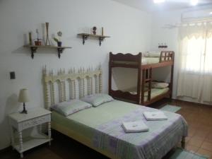 Postel nebo postele na pokoji v ubytování Itaúna Hostel