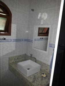 Koupelna v ubytování Itaúna Hostel