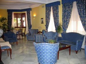 Posezení v ubytování Hotel Paris