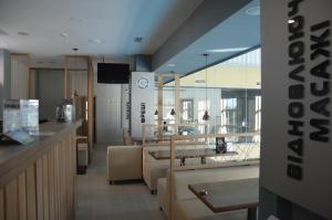 Televízia a/alebo spoločenská miestnosť v ubytovaní Terra Nova Sport&Spa Hotel