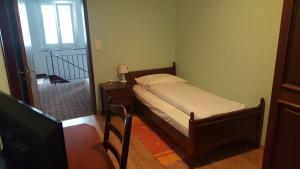Postel nebo postele na pokoji v ubytování Hotel Mare & Monti