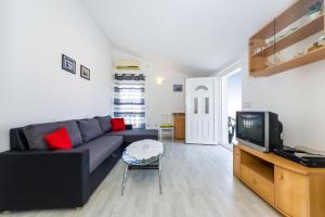 TV a/nebo společenská místnost v ubytování Apartment Juresko