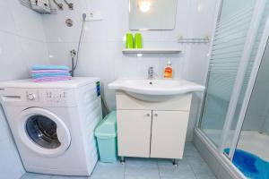 Koupelna v ubytování Apartment Juresko
