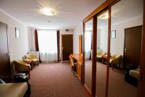 O zonă de relaxare la Residence Piata Sfatului