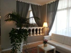 Posezení v ubytování Hotel Monaco - parcheggio incluso e piscina - min 2 gg