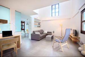 TV a/nebo společenská místnost v ubytování Smart Suites Albaicin