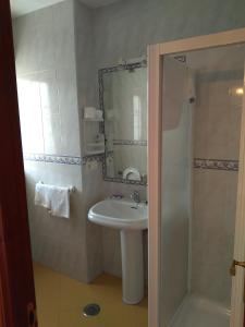 Koupelna v ubytování Hostal - Restaurante Casa Cuña