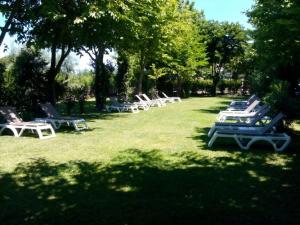 Lido Villaggio il Ragno外面的花园
