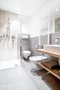 Koupelna v ubytování Hotel Sonnenheim