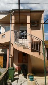 Balkón nebo terasa v ubytování Apartments Ana