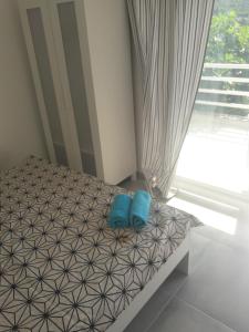 Postel nebo postele na pokoji v ubytování Apartments Villa Plava