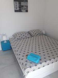 Postel nebo postele na pokoji v ubytování Apartments Villa Plava