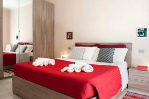 Posteľ alebo postele v izbe v ubytovaní Apartment Home Marconi25