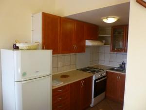 Kuchyň nebo kuchyňský kout v ubytování Apartments Vila Lavanda