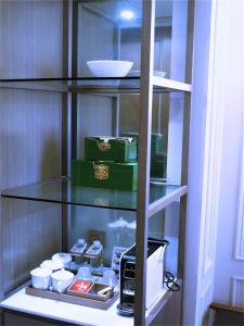 مطبخ أو مطبخ صغير في Golden Tulip New Asia Hotel The Bund Shanghai